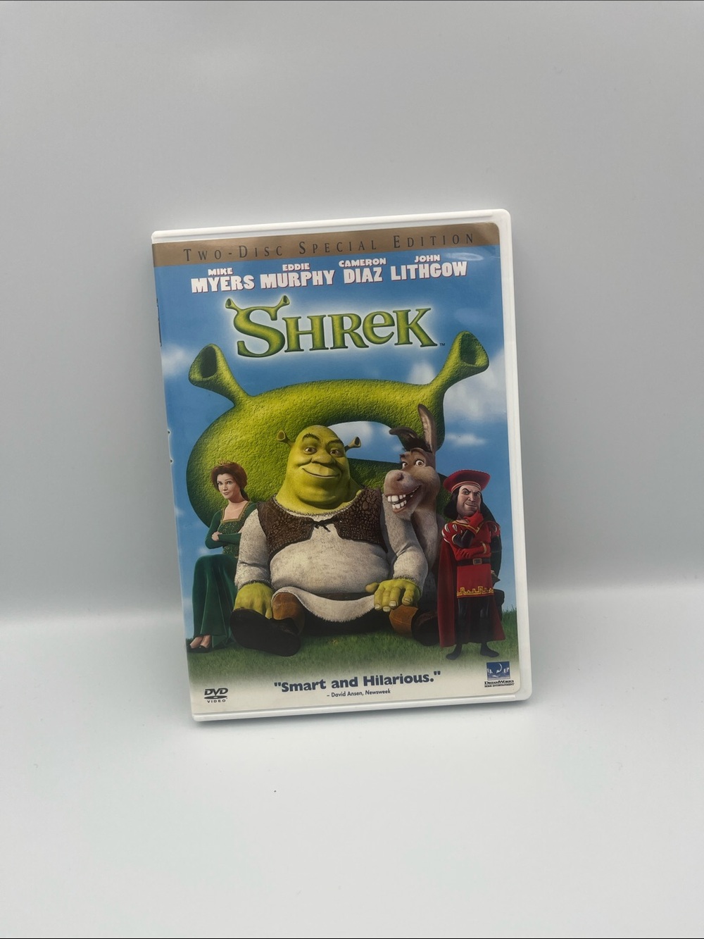 Shrek DVD - DreamWorks Green Cover (DreamWorks)